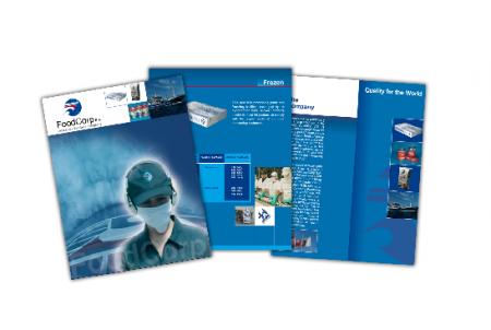 Cliente: Foodcorp, Folleto de productos